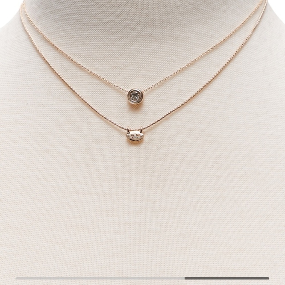 Banana Republic Almost Invisible Layering Necklace - Picture 2 of 13